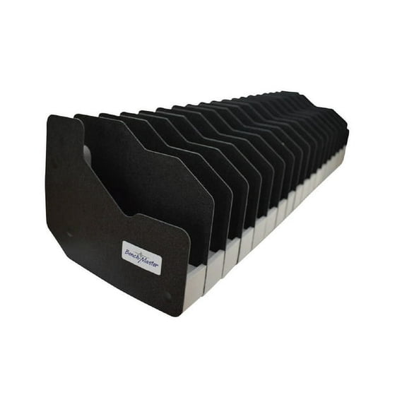 BenchMaster 18 Gun Pistol Rack for Gun Safe Storage, Holds Up to 18 Handguns with or Without Magazines