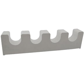 Benchmaster 4-Gun Barrel Rest Closed Cell High Density Foam Gray