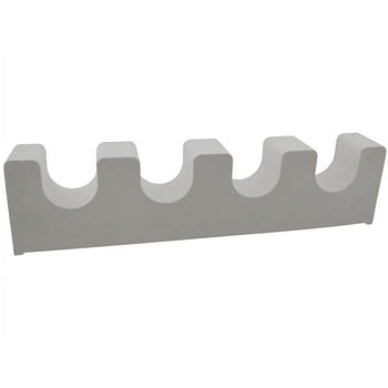 BenchMaster Four Gun Barrel Rest Weapon Rack – Magnetic Foam Gun Rack for Rifles & Shotguns, High-Density Foam Gun Safe Barrel Rest, Holds 4 Guns