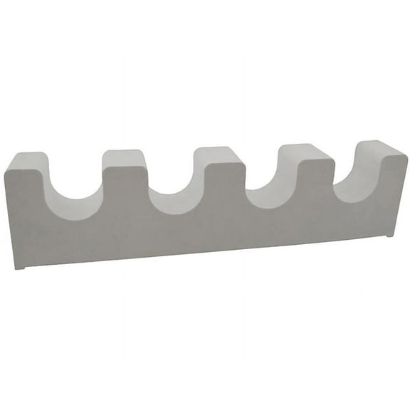 BenchMaster Four Gun Barrel Rest Weapon Rack – Magnetic Foam Gun Rack for Rifles & Shotguns, High-Density Foam Gun Safe Barrel Rest, Holds 4 Guns