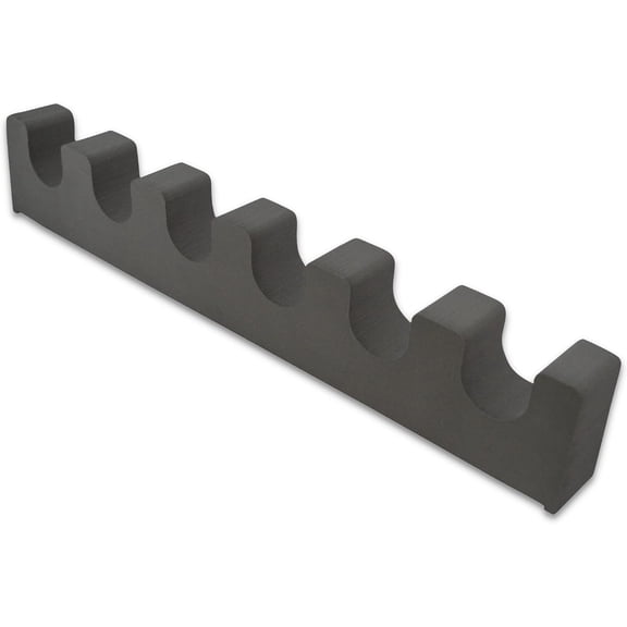 Benchmaster 6-Gun Barrel Rest Closed Cell High Density Foam Gray