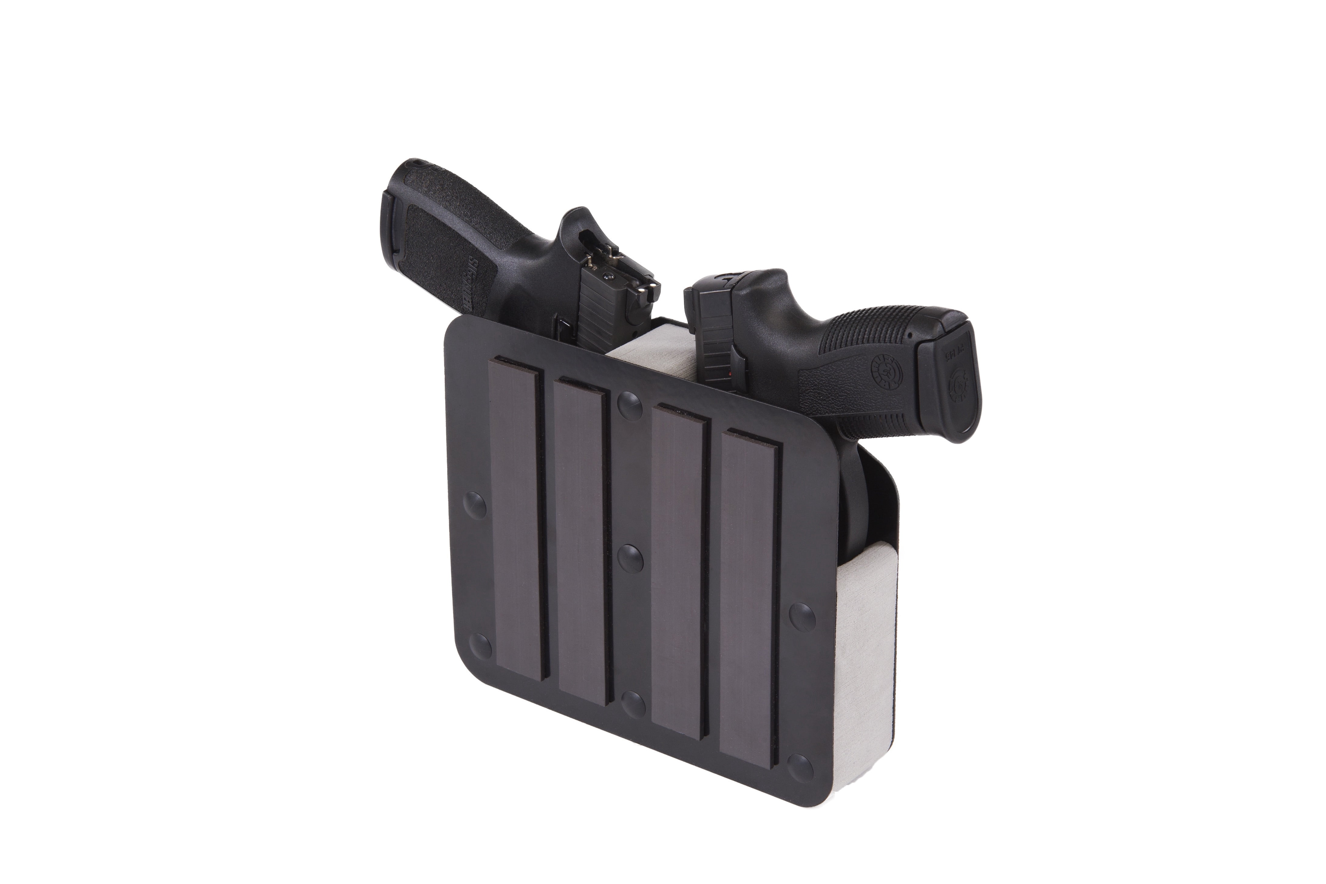 Benchmaster Magnetic Two Pistol Rack for Gun Safes – American Made