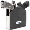 thumbnail image 1 of Benchmaster Two Gun Storage Rack, Foam Organizer for Safe Storage, Holds 2 Handguns, Protective Cushion Design, Black, 1 of 2
