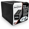 thumbnail image 1 of Benchmaster Single Stack Magazine Rack, Holds 12 Magazines, Safe Organizer, Foam Magazine Storage, 1 of 6
