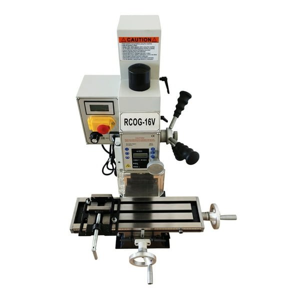 Benchtop Brushless Milling Drilling Machine Variable Speed with Spindle Drill Chucks