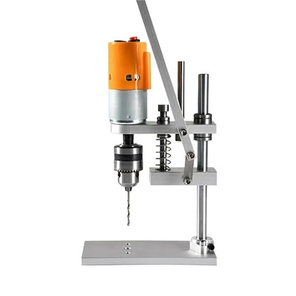 Benchtop Drill Press High Precision PCB Drilling Machine Woodworking Drilling Home DIY Desktop Mini Drill For Wooden Jade ,Easy to Operate