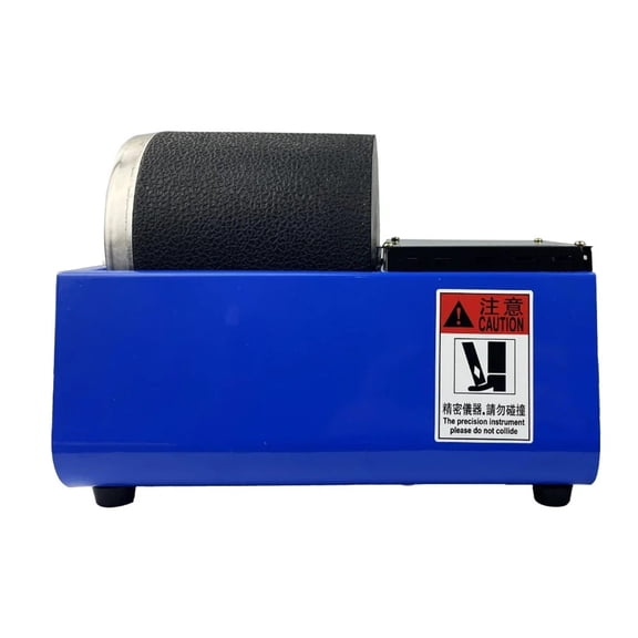 Benchtop Mini Drum Grinding Machine Rotary Barrel Tumbler Polisher For Jewelry, Rocks, And Small Items, 1.5kg Capacity ,Stable Running
