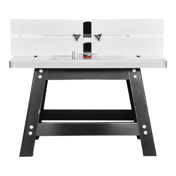 Benchtop Router Table 24 in x 15.7 in with Fence MDF Top Dust Collection Port