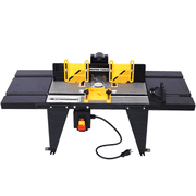 Benchtop Router Table Electric Woodworking Tool Black 80 Char