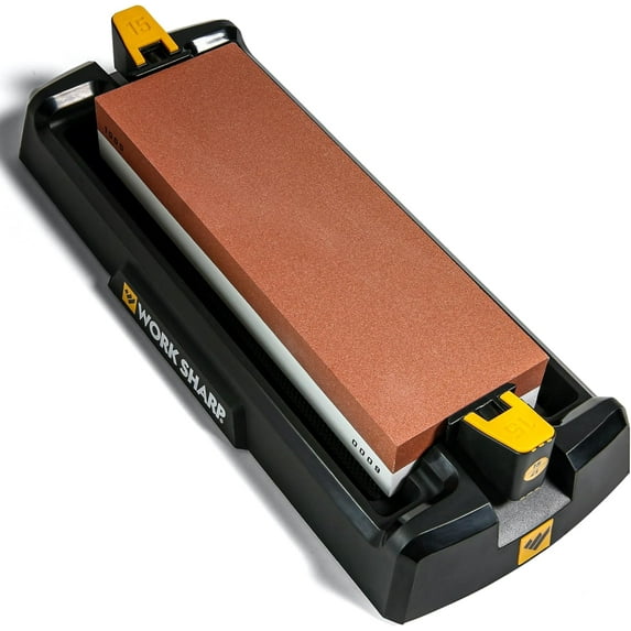 Benchtop Whetstone Knife ener - For Knives & Edged Tools - Kitchen, Pocket, & Fillet Knives