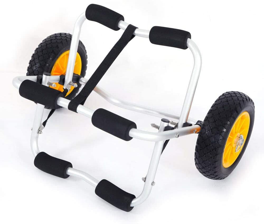 Calhome duable boat kayak canoe carrier transport trailer tote trolley dolly wheel sale