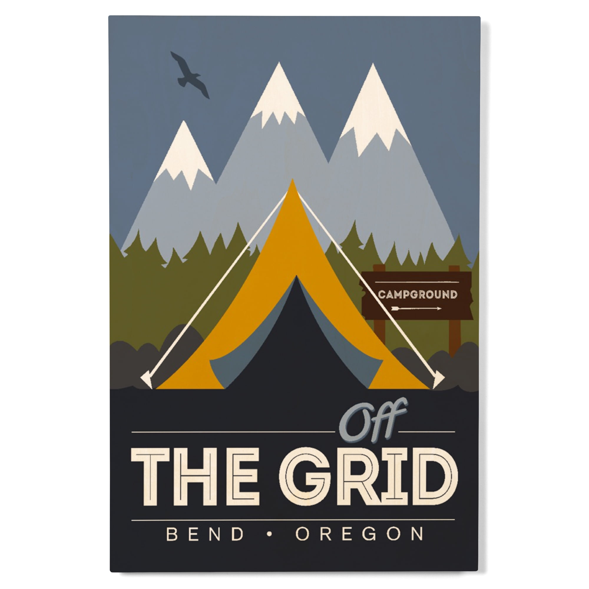 Photo inspiration: High End Off Grid Home Interior Decoration Reference: Bend Oregon Off The Grid Tent Vector Birch Wood Wall