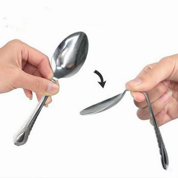 Bend Spoon Bending Magic Tricks Street Close Up Magic Tricks Family Kids Adult Magic Joke Toy E3036