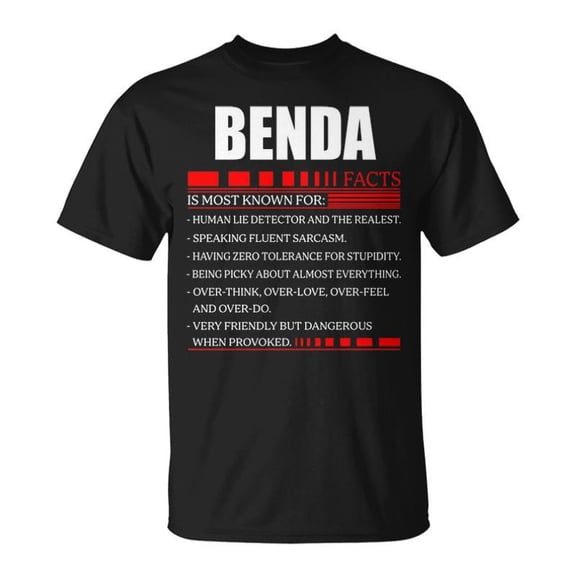 Benda Fact Fact Shirt Benda Shirt For Benda Fact TShirt