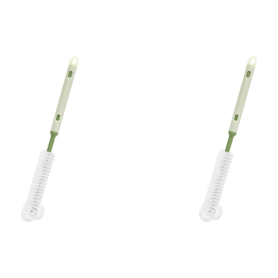 Bendable Cleaning Brush, Flexible Long Handle Scrub Brush, Deep Cleaning Tool for Bathroom Tile Kitchen, Multifunctional Scrubber for Narrow Spaces, Cleaning Brush * 2 Pcs