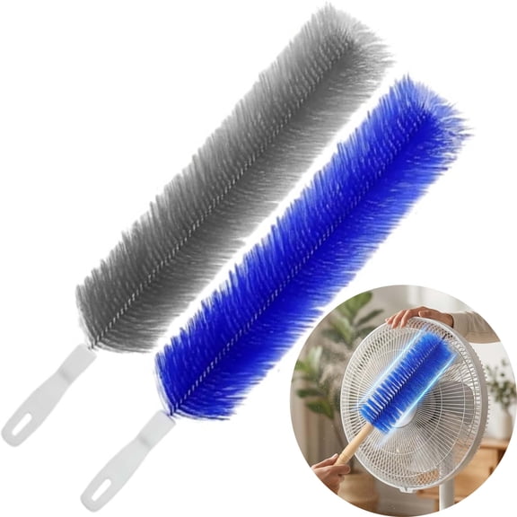 Bendable Fan Cleaning Brush - Dusting Brush for Electric Fan Blind Air Conditioning Home Car Vents and Curtain