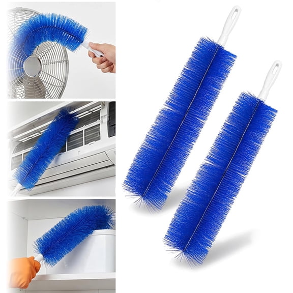 Bendable Fan Cleaning Brush, Dusting Brush for Electric Fan Blinds Air Conditioning Home Car Vents and Curtains