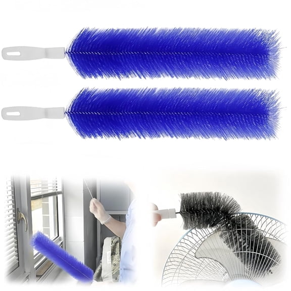 Bendable Fan Cleaning Brush, Dusting Brush for Electric Fan Blinds Air Conditioning Home Car Vents and Curtains