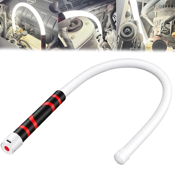 Bendable LED Flashlight Stick, 31" Rechargeable Flexible LED Work Light, Flex Light for Mechanic Repair