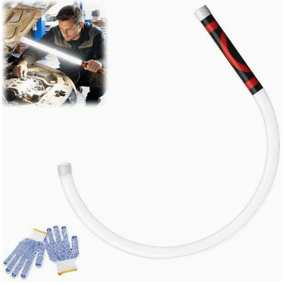 Bendable LED Flashlight Stick, Flexible LED Flashlight Stick with 3 Lighting Modes, for Car Repair, Engine Bay, Narrow SpacesĀ