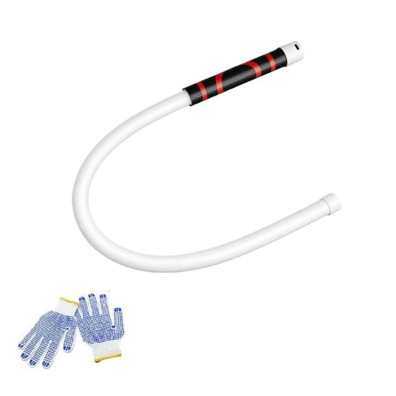 Bendable LED Work Light 800LM Rechargeable 28.7In Flexible Silicone Strip 3 Modes Waterproof Impact Resistant Type-C For Auto Repair Workshop