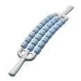 thumbnail image 1 of Bendable Massage Roller Stick - 3-Row 24 Wheel Design for Deep Tissue & Fascia Relief - Muscle Relaxation Tool for Legs, Back & Cellulite Massage - Post-Workout/Yoga Recovery, 1 of 4