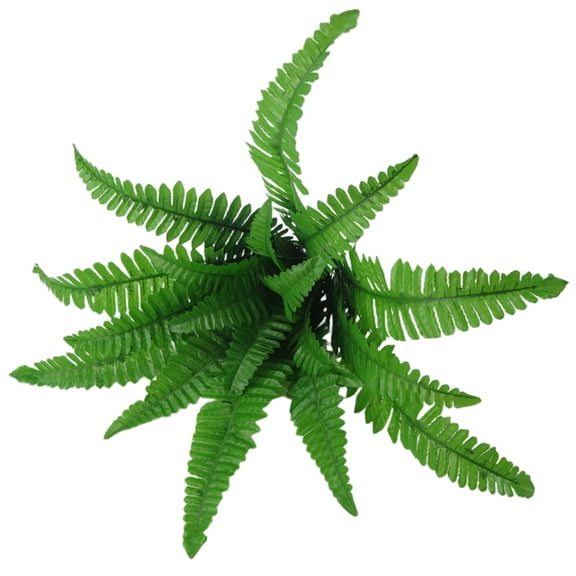 Bendable Metal Stem Artificial Fern Sun Rain Resistant Porch Indoor Wedding Decor