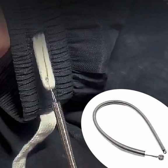 Bendable Needle Threader Tool, Flexible Drawstring and Elastic Threader, Sewing Guide Tool for Clothing Repairs, Webbing, Ribbon and DIY Craft Projects