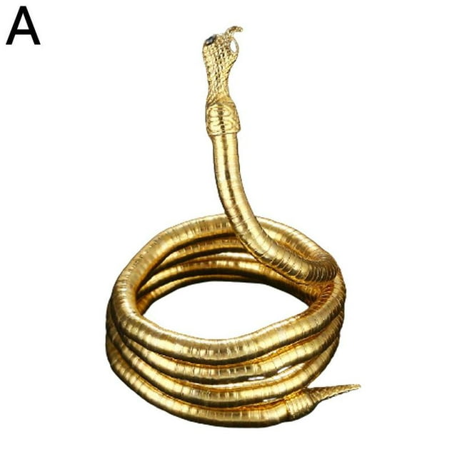 Bendable Silver Snake Necklace Choker Jewelry, Women NEW 2021 - Gift Punk G6T1