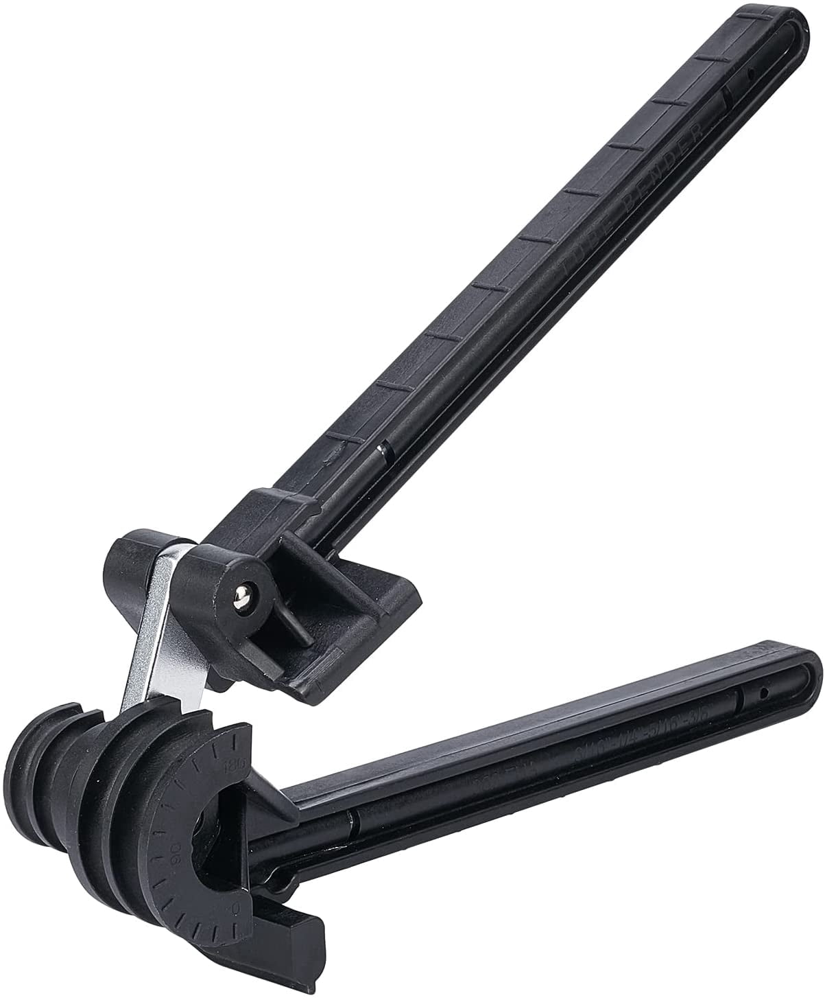 3-in-1 Manual Tube Bender Tool - Bends 1/4", 5/16", 3/8" Copper, Aluminum & Stainless Steel Pipes Up To 180 Degrees