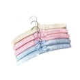 thumbnail image 1 of Benders -Bend a Hanger Satin Finish Adjustable Foam Hangers Adult Cloths Sleeveles- 6 Pk Multi-Color, 1 of 3