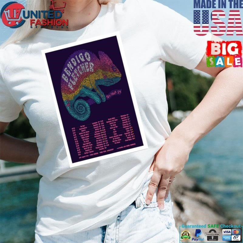 Bendigo Fletcher Fall 2024 Tour Poster T Shirt