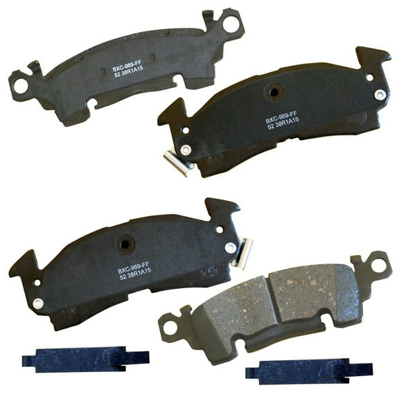 Bendix Brakes Disc Brake Pad Set Fits select: 1969-1981 CHEVROLET CAMARO, 1971-1986 CHEVROLET C10