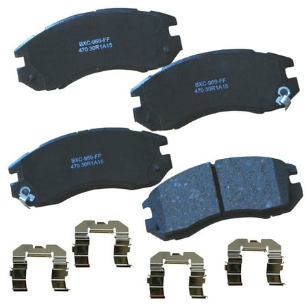 Bendix Brakes Disc Brake Pad Set Fits select: 1990-1996 SUBARU LEGACY, 1993-1996 SUBARU IMPREZA
