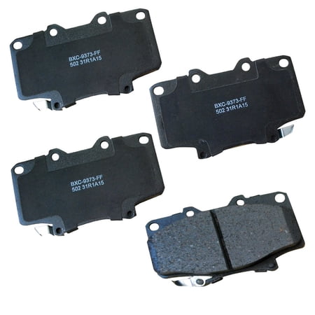 Bendix Brakes Disc Brake Pad Set Fits select: 1991-1997 TOYOTA LAND CRUISER, 1996-1997 LEXUS LX