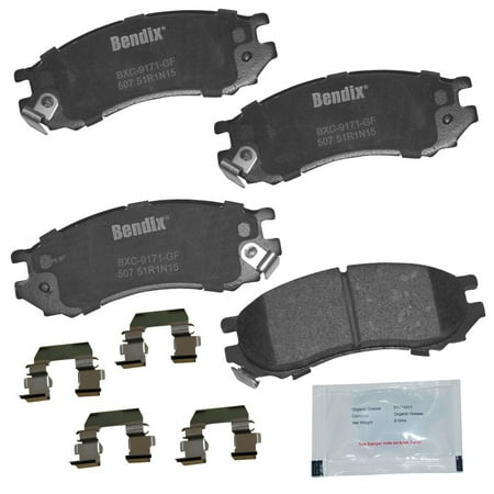 Bendix Brakes Disc Brake Pad Set Fits select: 1991-2002 SATURN SL1, 1991-2002 SATURN SL2