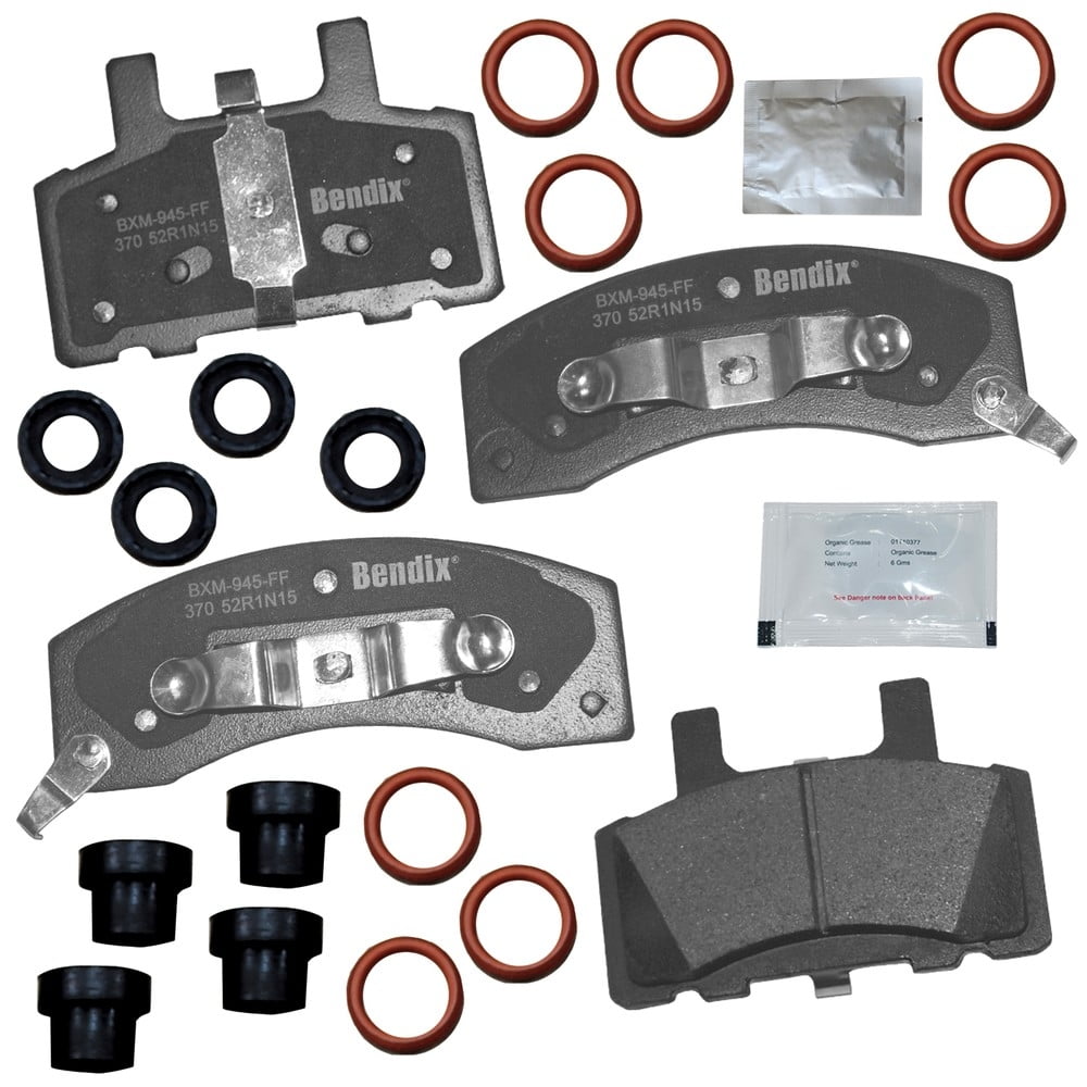 Bendix Brakes Disc Brake Pad Set Fits select: 1994-1999 DODGE RAM 2500, 1988-2000 CHEVROLET GMT-400