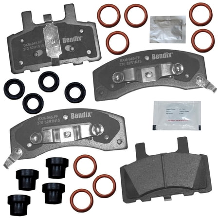 Bendix Brakes Disc Brake Pad Set Fits select: 1994-1999 DODGE RAM 2500, 1988-2000 CHEVROLET GMT-400