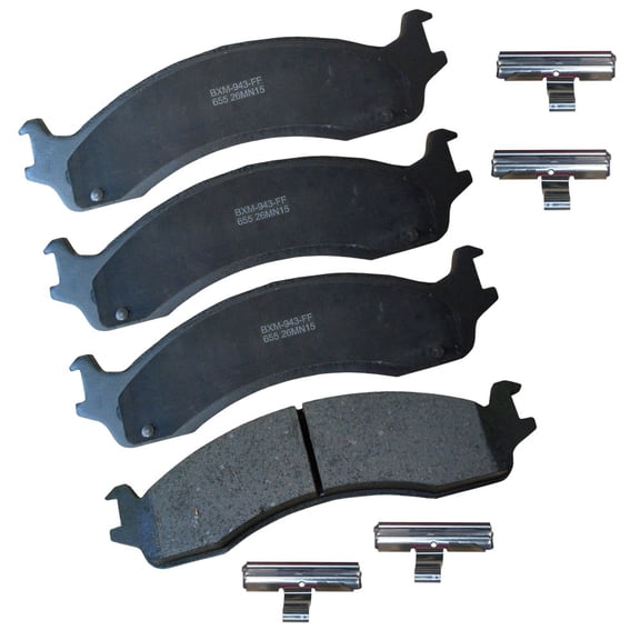 Bendix Brakes Disc Brake Pad Set Fits select: 1995-1997 FORD F250, 1995-2007 FORD ECONOLINE