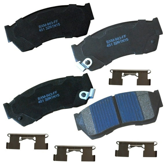 Bendix Brakes Disc Brake Pad Set Fits select: 1995-1997 GEO METRO, 1998-2001 CHEVROLET METRO