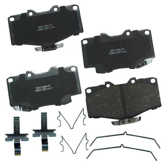Bendix Brakes Disc Brake Pad Set Fits select: 1995-1998 TOYOTA TACOMA, 2001-2002 TOYOTA 4RUNNER