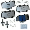 thumbnail image 1 of Bendix Brakes Disc Brake Pad Set Fits select: 1996-2000 TOYOTA 4RUNNER, 1988-1995 TOYOTA PICKUP, 1 of 5