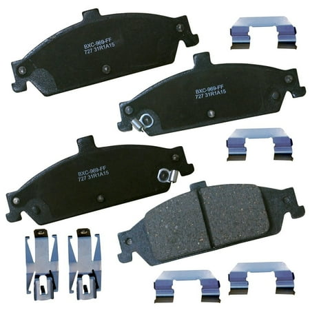 Bendix Brakes Disc Brake Pad Set Fits select: 1997-2003 CHEVROLET MALIBU, 2004-2005 CHEVROLET CLASSIC