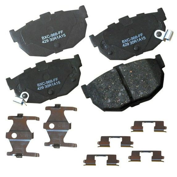 Bendix Brakes Disc Brake Pad Set Fits select: 1997-2006 HYUNDAI ELANTRA, 2006-2009 KIA SPECTRA
