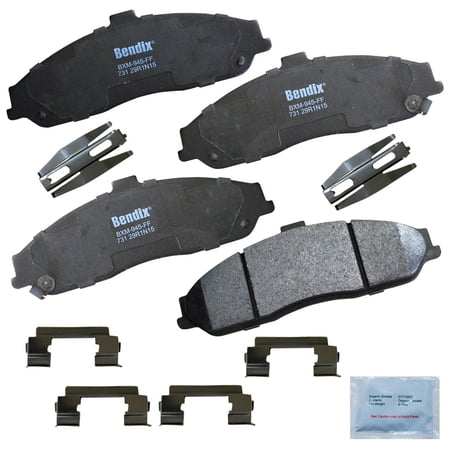 Bendix Brakes Disc Brake Pad Set Fits select: 1997-2008 CHEVROLET CORVETTE, 2009 CHEVROLET CORVETTE GT1