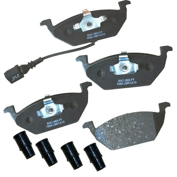 Bendix Brakes Disc Brake Pad Set Fits select: 1998-2005 VOLKSWAGEN JETTA, 2000-2010 VOLKSWAGEN NEW BEETLE