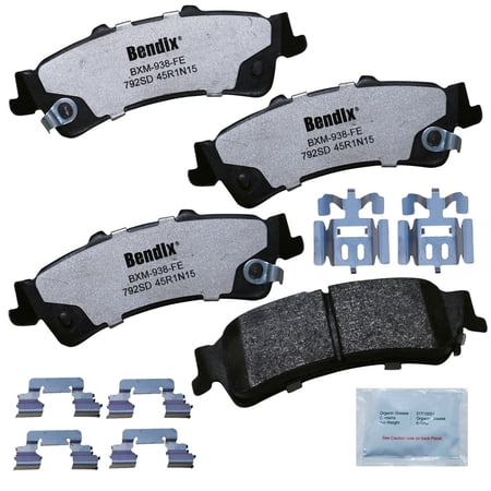 Bendix Brakes Disc Brake Pad Set Fits select: 1999-2006 CHEVROLET SILVERADO, 1999-2004 GMC NEW SIERRA