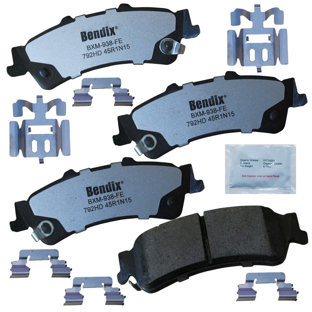 Bendix Brakes Disc Brake Pad Set Fits select: 1999-2006 CHEVROLET SILVERADO, 1999-2004 GMC NEW SIERRA