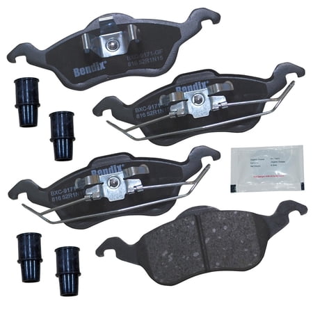 Bendix Brakes Disc Brake Pad Set Fits select: 2000-2001 FORD FOCUS, 2003 FORD FOCUS SE/SE SPORT/ZTW