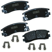Bendix Brakes Disc Brake Pad Set Fits select 2000-2005 BUICK LESABRE, 2004 CADILLAC PROFESSIONAL CHASSIS